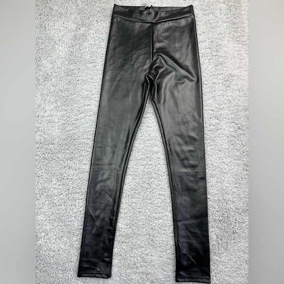 Lulus Pants Womens Small Vegan Leather Slick Grunge Sexy Night Out Concert - Picture 1 of 3
